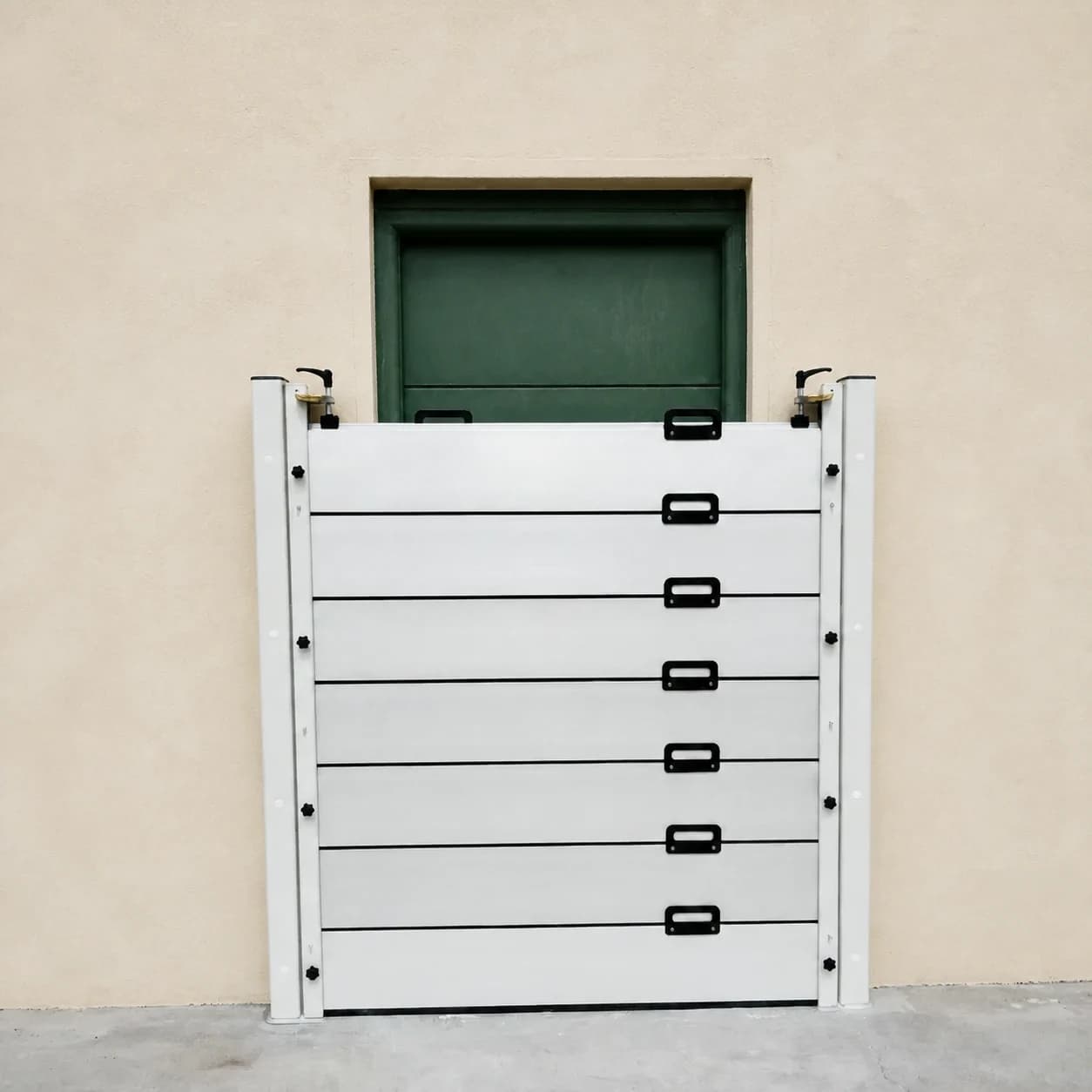 Puerta peatonal de 156 cm